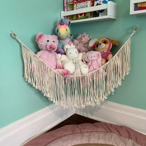Macrame Toy Hammock